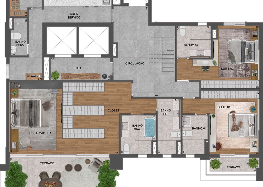 Apartamento Agami Park Residences Moema – EZETEC