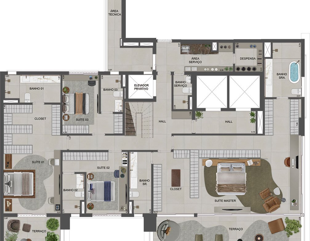 Apartamento Agami Park Residences Moema – EZETEC