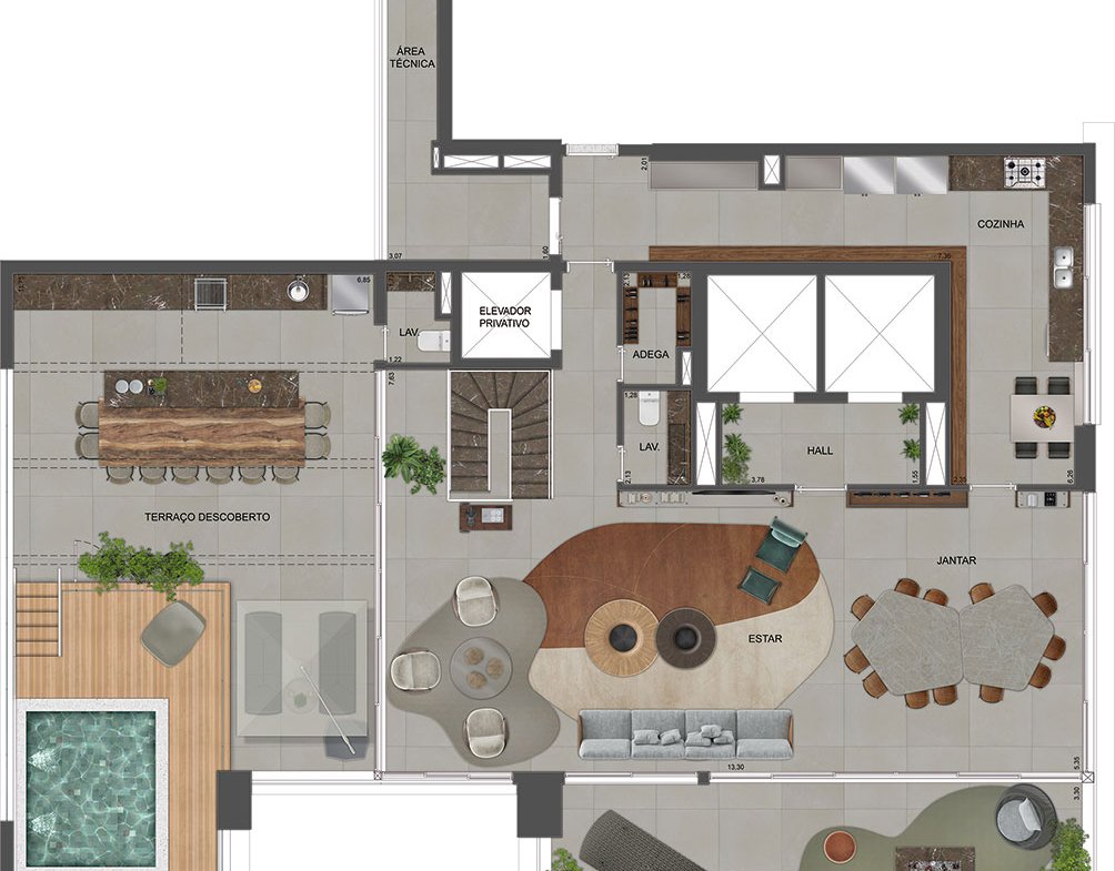 Apartamento Agami Park Residences Moema – EZETEC