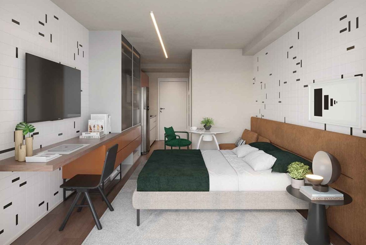Apartamento Alt Studios Chácara Santo Antônio – EZTEC