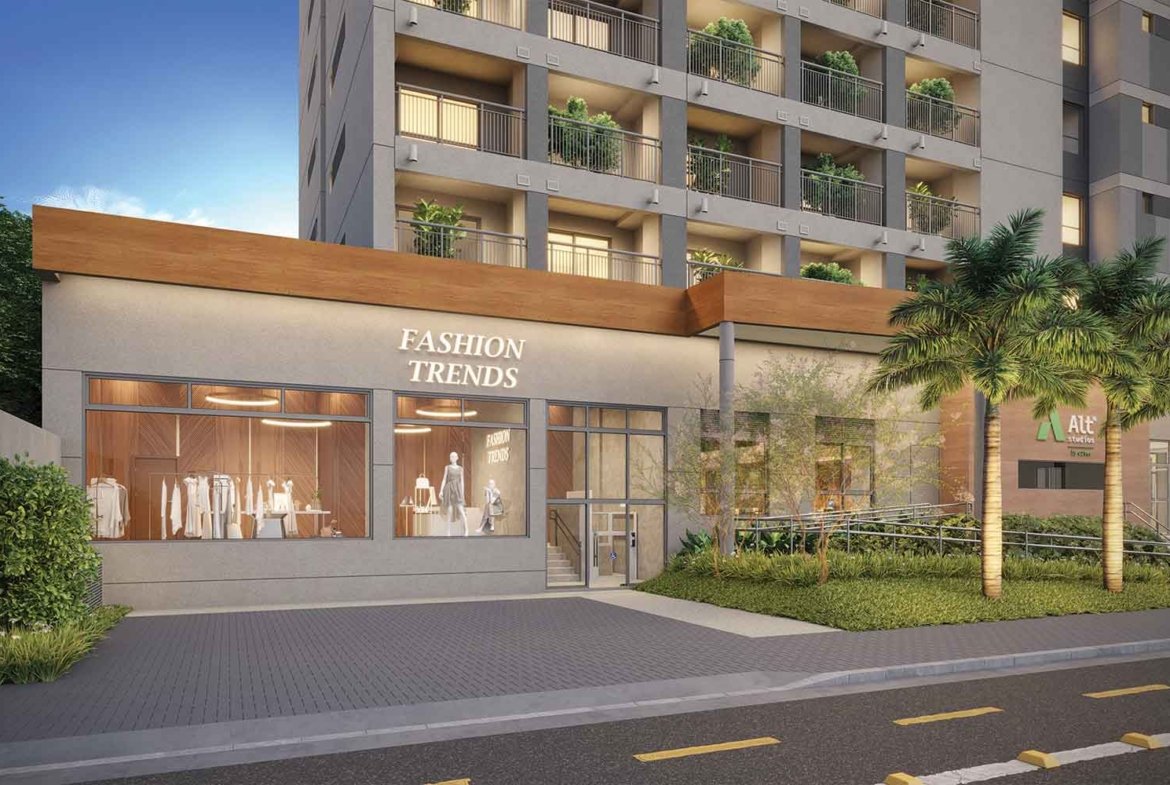 Apartamento Alt Studios Chácara Santo Antônio – EZTEC