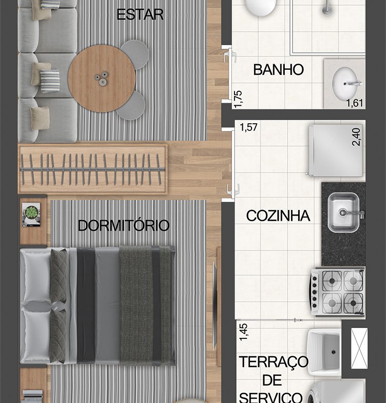 Apartamento Alto do Ipiranga – FIT CASA