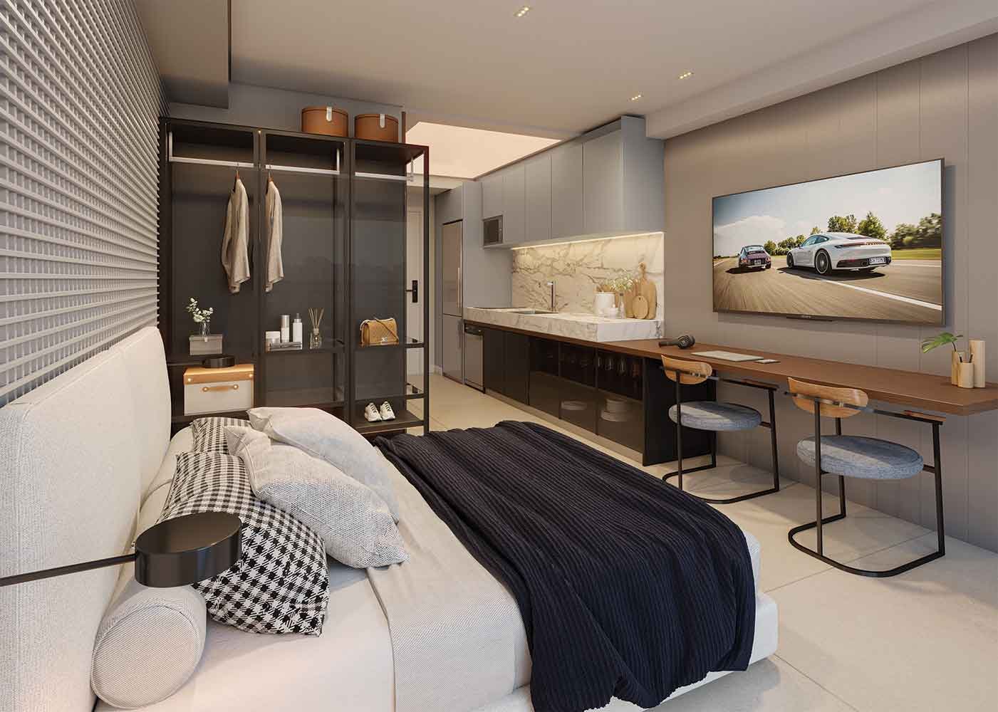 Apartamento Blue Marine Home Resort – EZTEC
