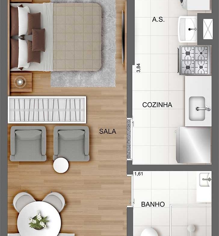 Apartamento Brás – FIT CASA