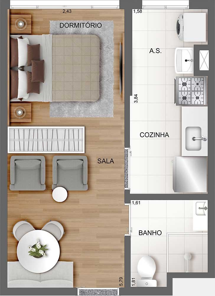 Apartamento Brás – FIT CASA