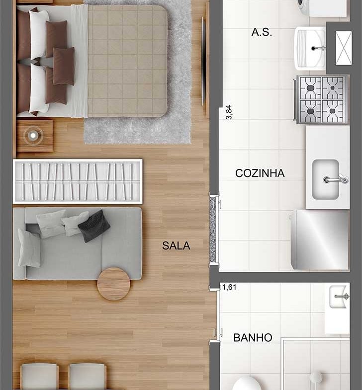 Apartamento Brás – FIT CASA