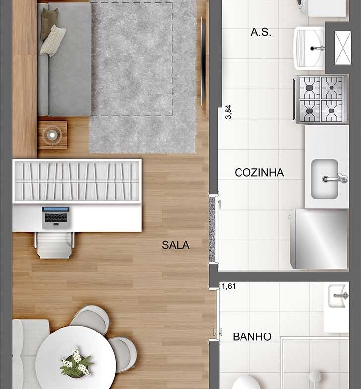Apartamento Brás – FIT CASA