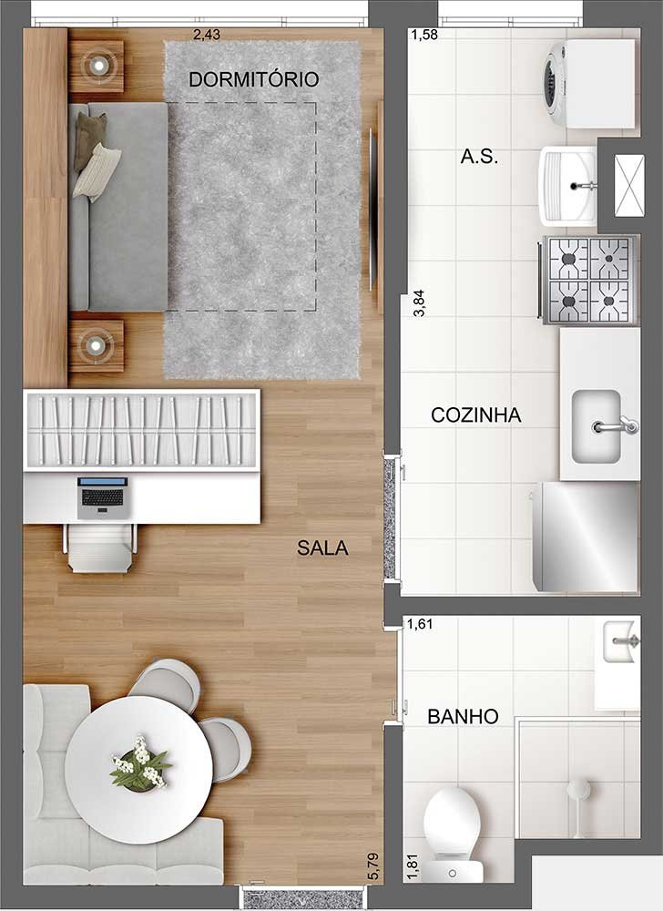 Apartamento Brás – FIT CASA