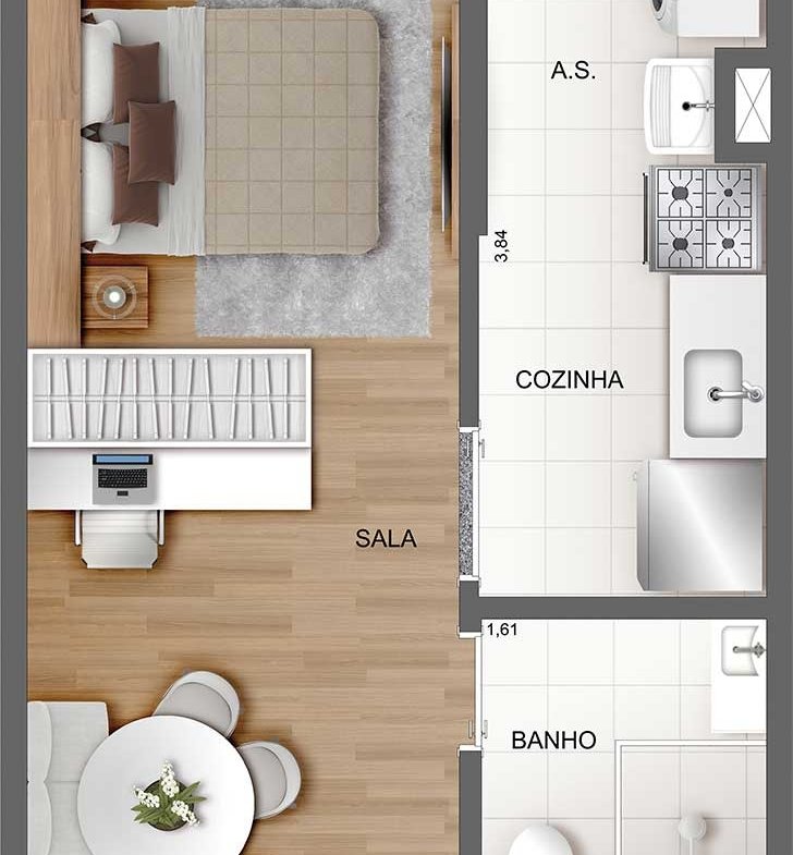 Apartamento Brás – FIT CASA
