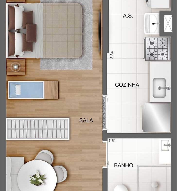 Apartamento Brás – FIT CASA