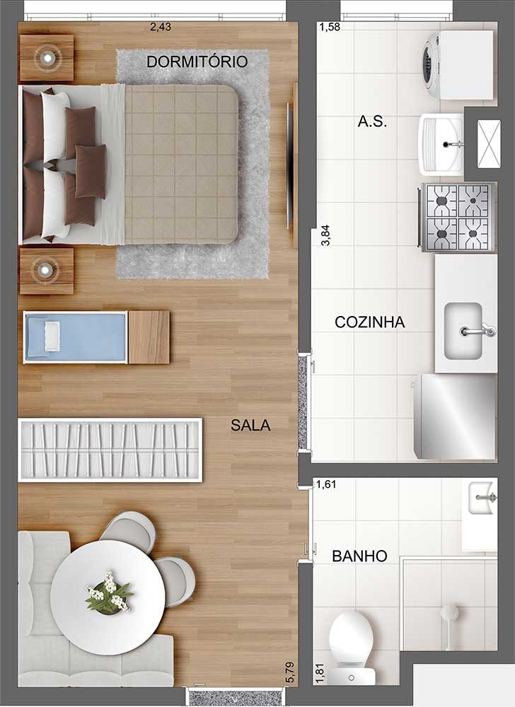 Apartamento Brás – FIT CASA