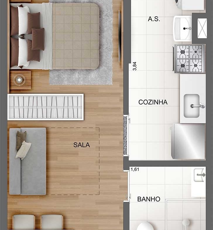 Apartamento Brás – FIT CASA