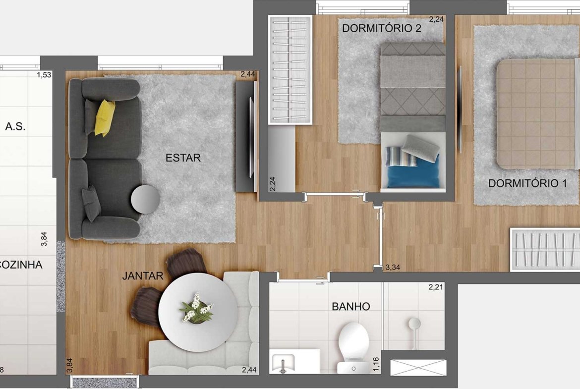 Apartamento Brás – FIT CASA