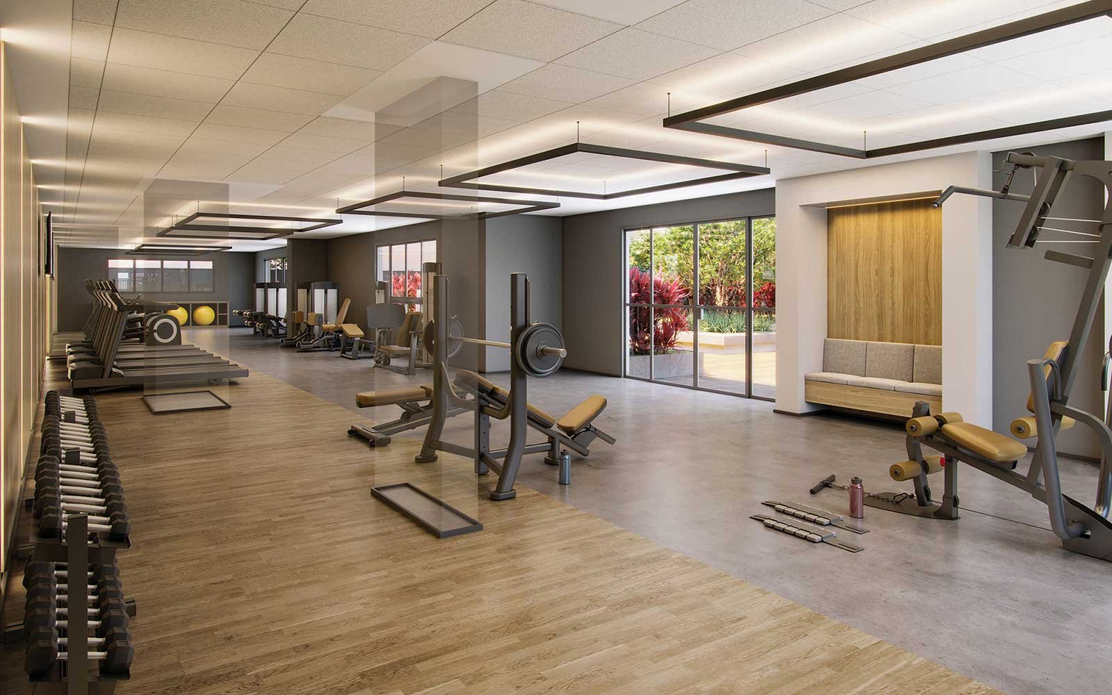 emerald-unique-green-fitness-musculacao-big Apartamento Unique Green Emerald – EZTEC