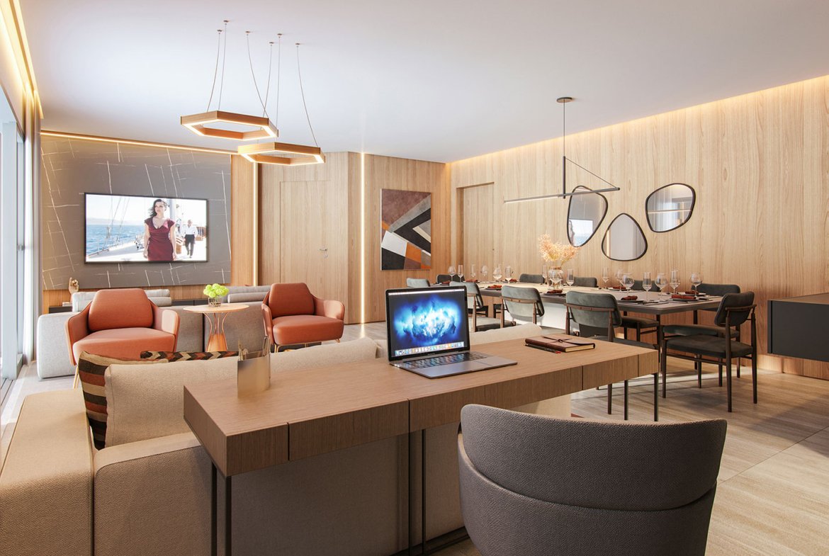 Apartamento Unique Green Emerald – EZTEC