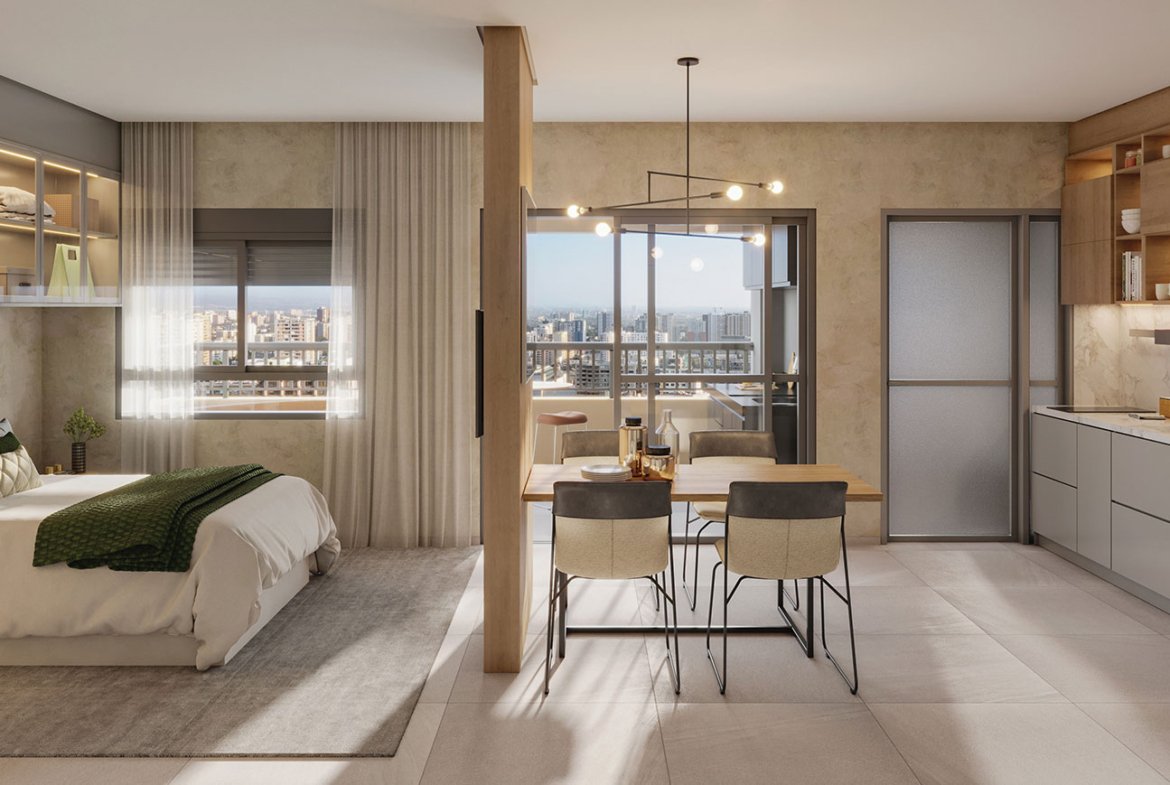 Apartamento EZ by Exalt Ibirapuera – EZTEC