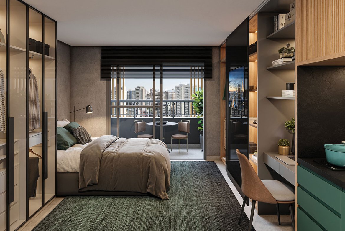 Apartamento EZ by Exalt Ibirapuera – EZTEC