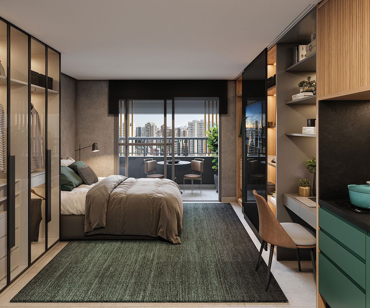 Apartamento EZ by Exalt Ibirapuera – EZTEC