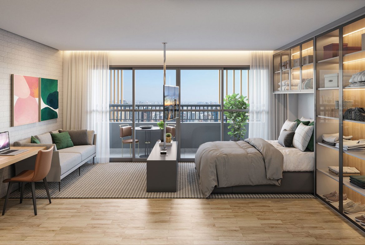 Apartamento EZ by Exalt Ibirapuera – EZTEC