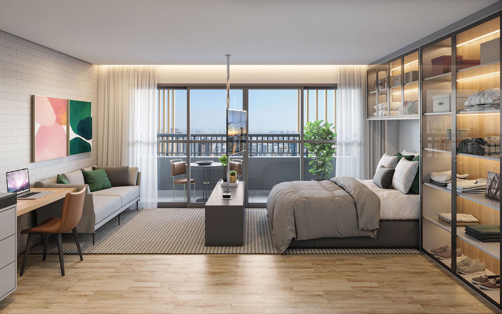 Apartamento EZ by Exalt Ibirapuera – EZTEC