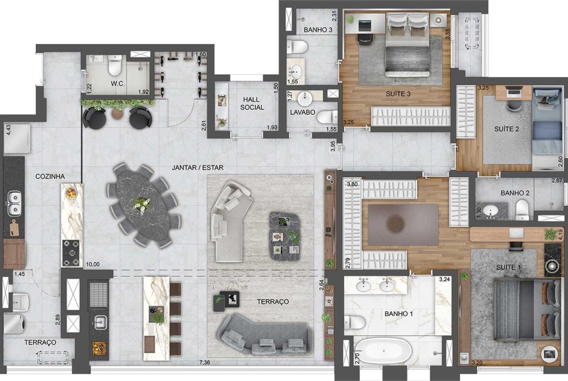 Apartamento Ez by Expression Ibirapuera – EZTEC