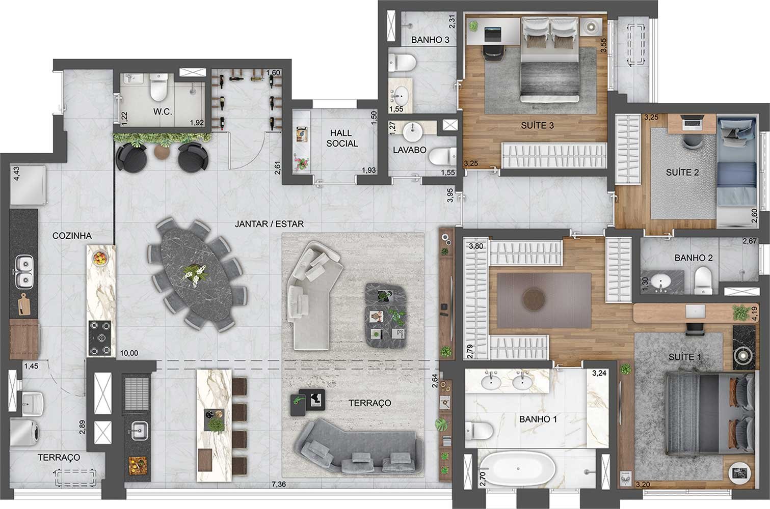 Apartamento Ez by Expression Ibirapuera – EZTEC