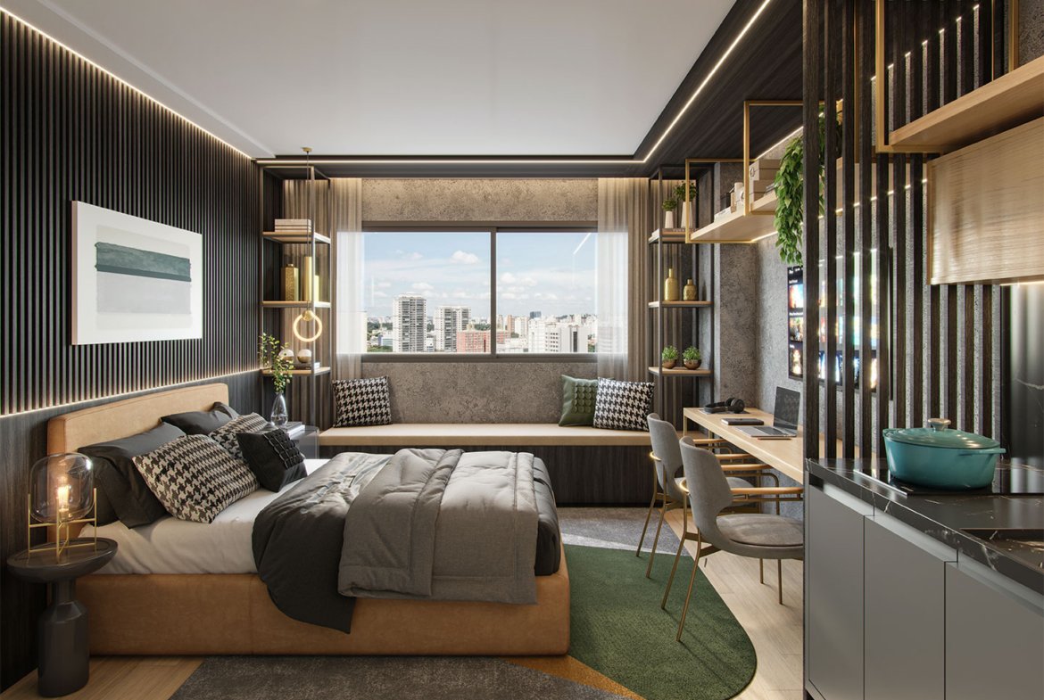 Apartamento Hub Brooklin by Ez – EZTEC