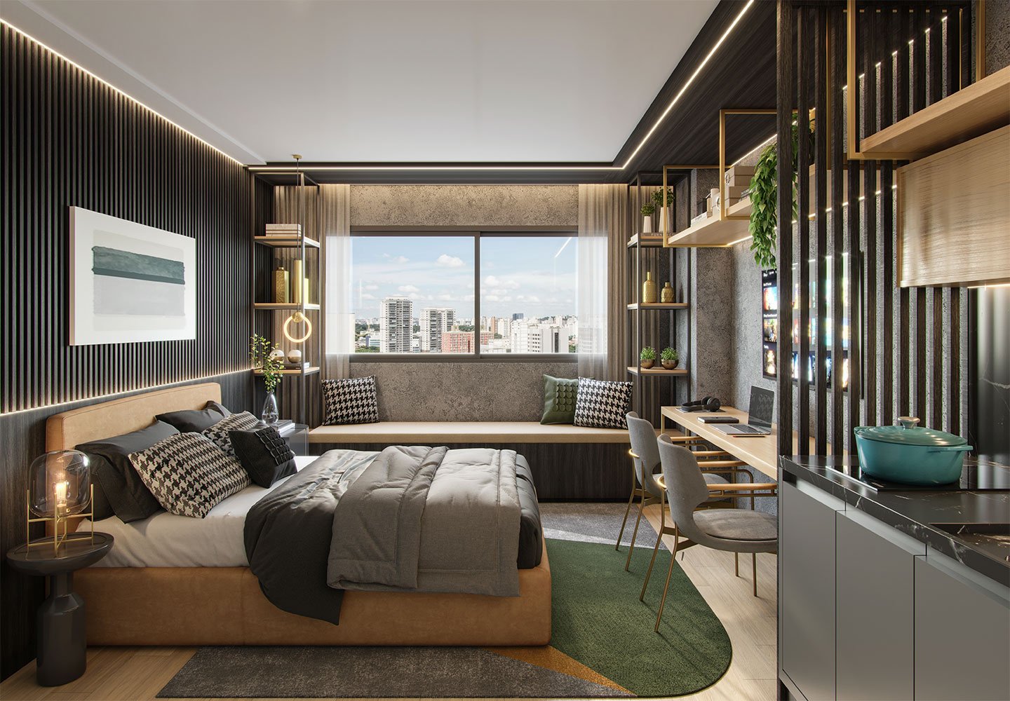 Apartamento Hub Brooklin by Ez – EZTEC