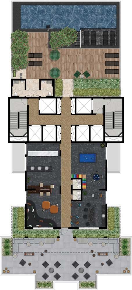 Apartamento Hub Brooklin by Ez – EZTEC