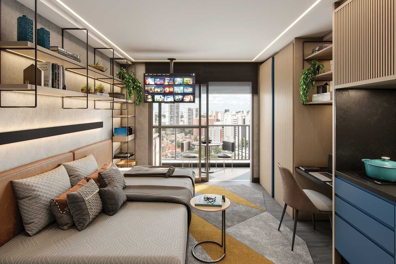 Apartamento Hub Brooklin by Ez – EZTEC