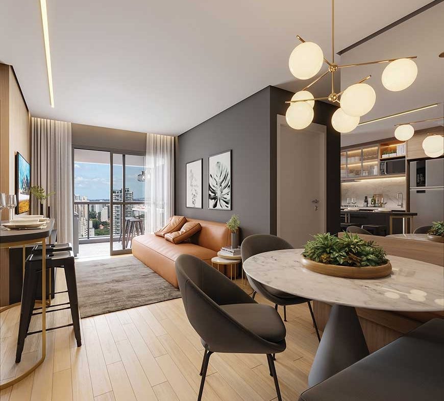 Apartamento Hub Brooklin by Ez – EZTEC