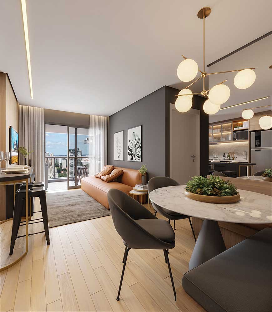 Apartamento Hub Brooklin by Ez – EZTEC