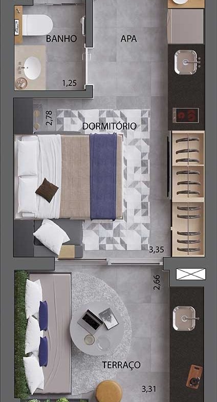 Apartamento In Design Ipiranga – EZTEC