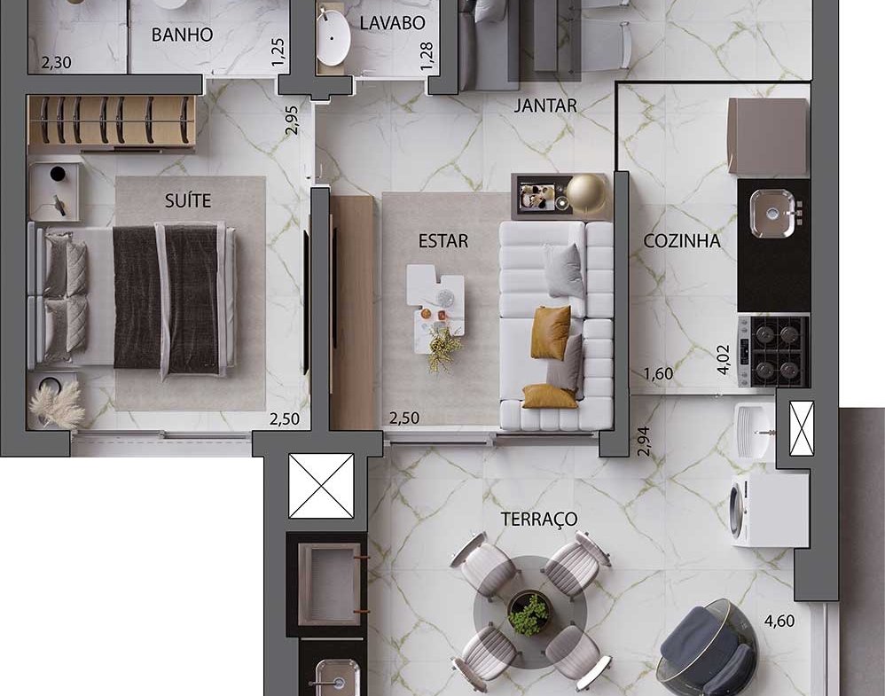 Apartamento In Design Ipiranga – EZTEC