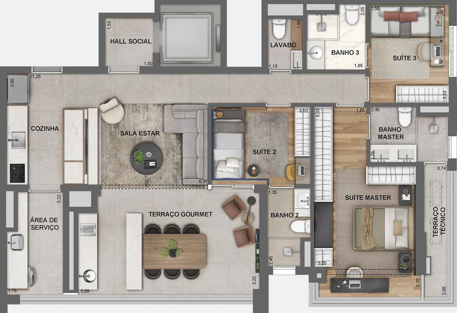 Apartamento Jota Vila Mariana – EZTEC