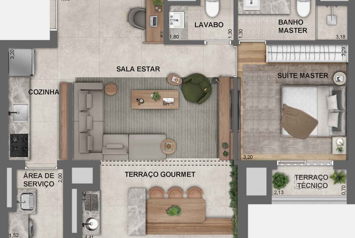 Apartamento Jota Vila Mariana – EZTEC