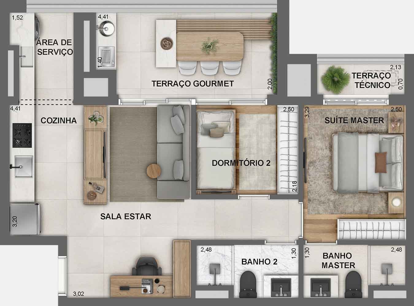 Apartamento Jota Vila Mariana – EZTEC