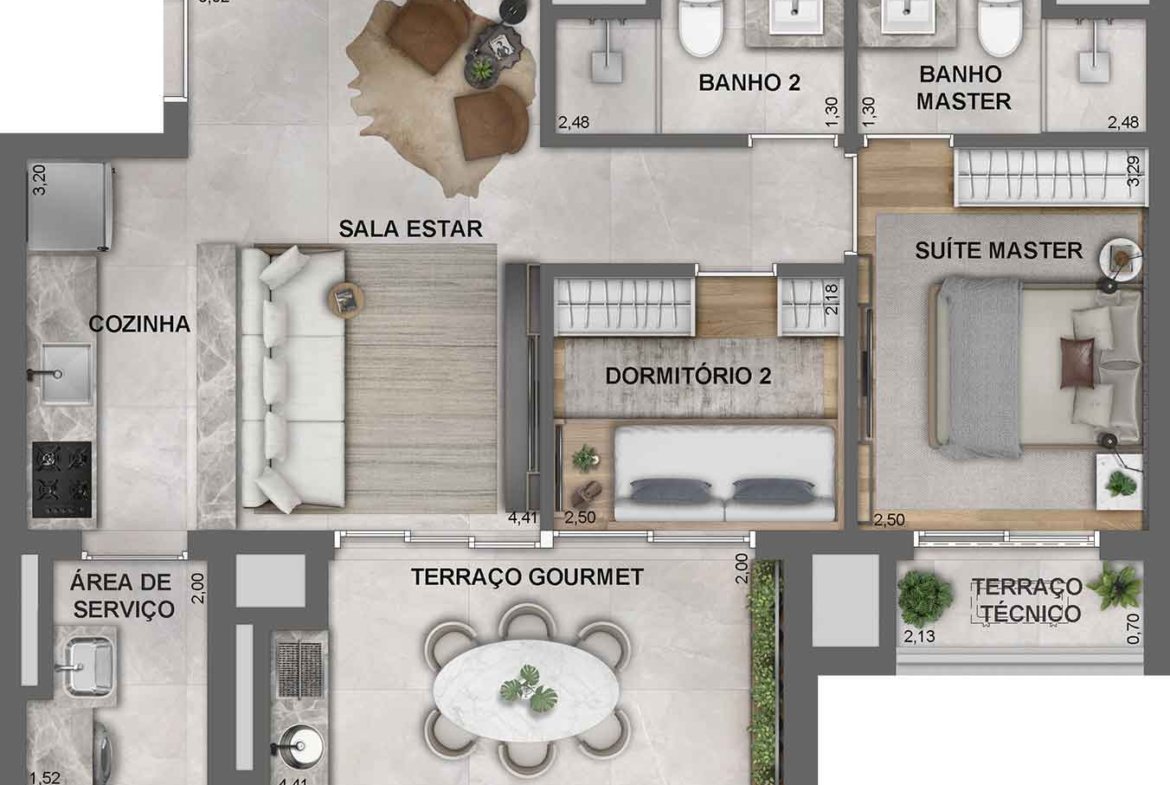Apartamento Jota Vila Mariana – EZTEC
