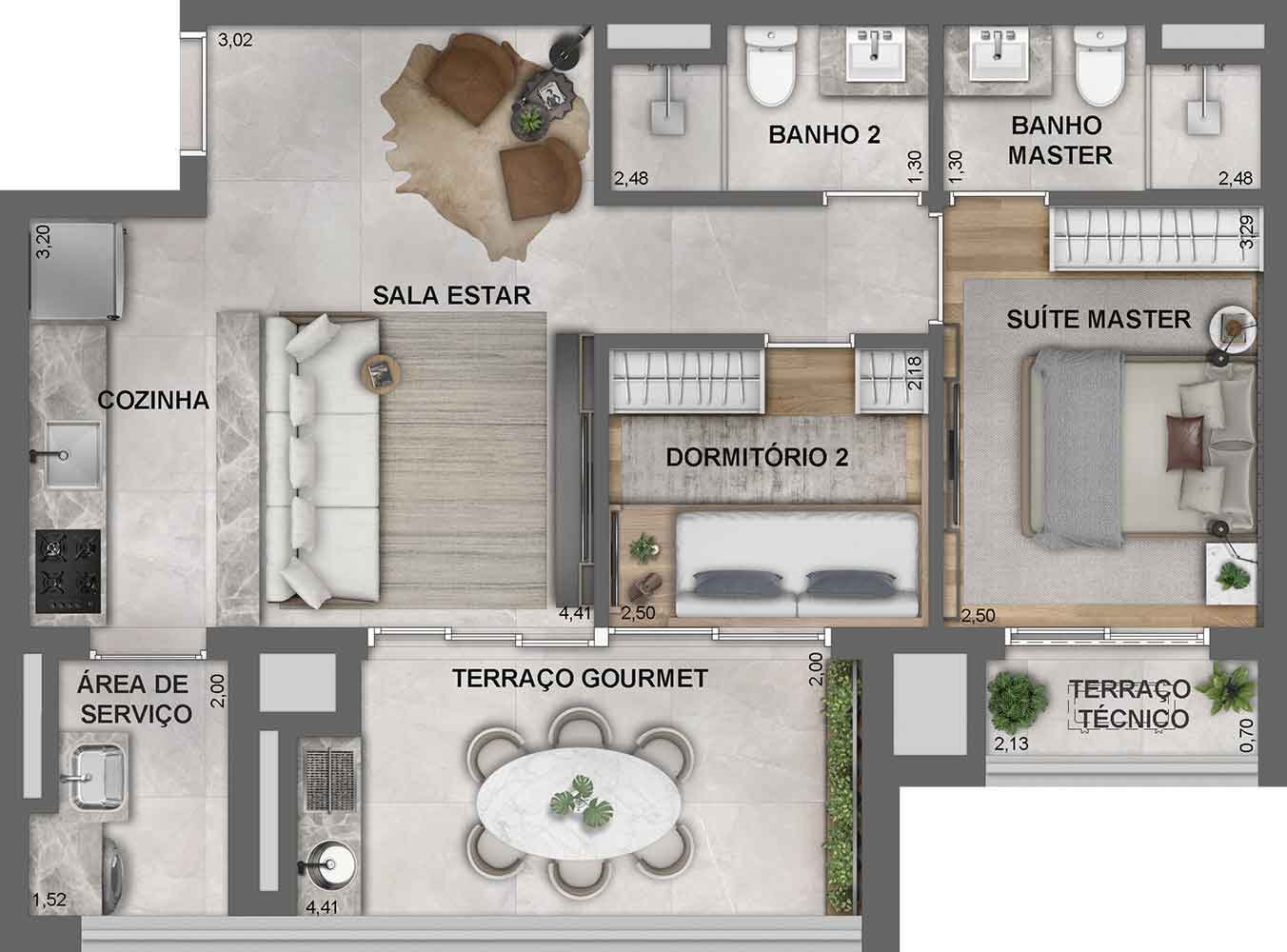 Apartamento Jota Vila Mariana – EZTEC