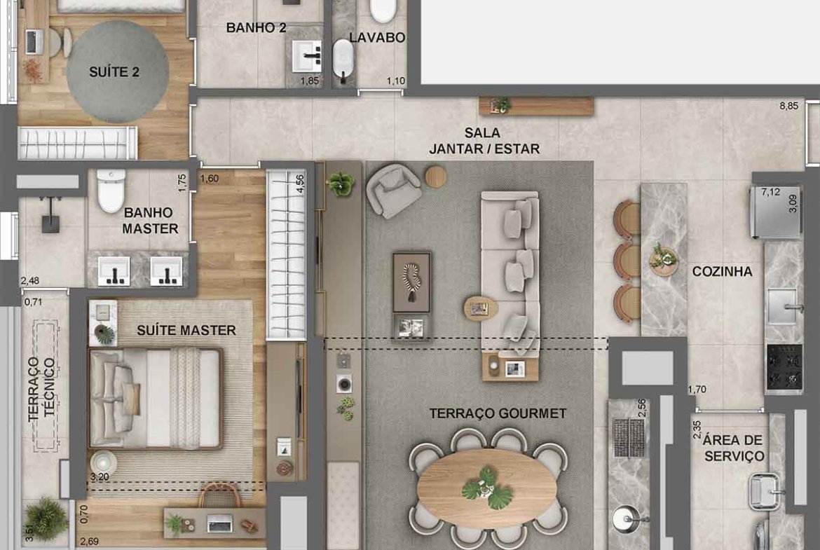 Apartamento Jota Vila Mariana – EZTEC