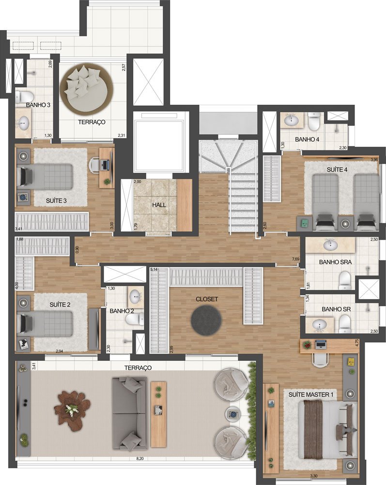 Apartamento Le Jardin Ibirapuera – EZTEC