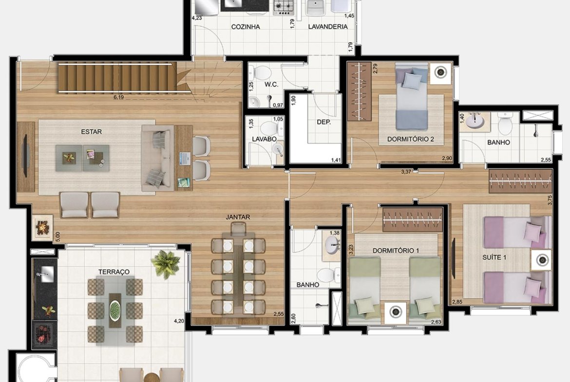 Apartamento Le Premier Flat Campos do Jordão – EZTEC