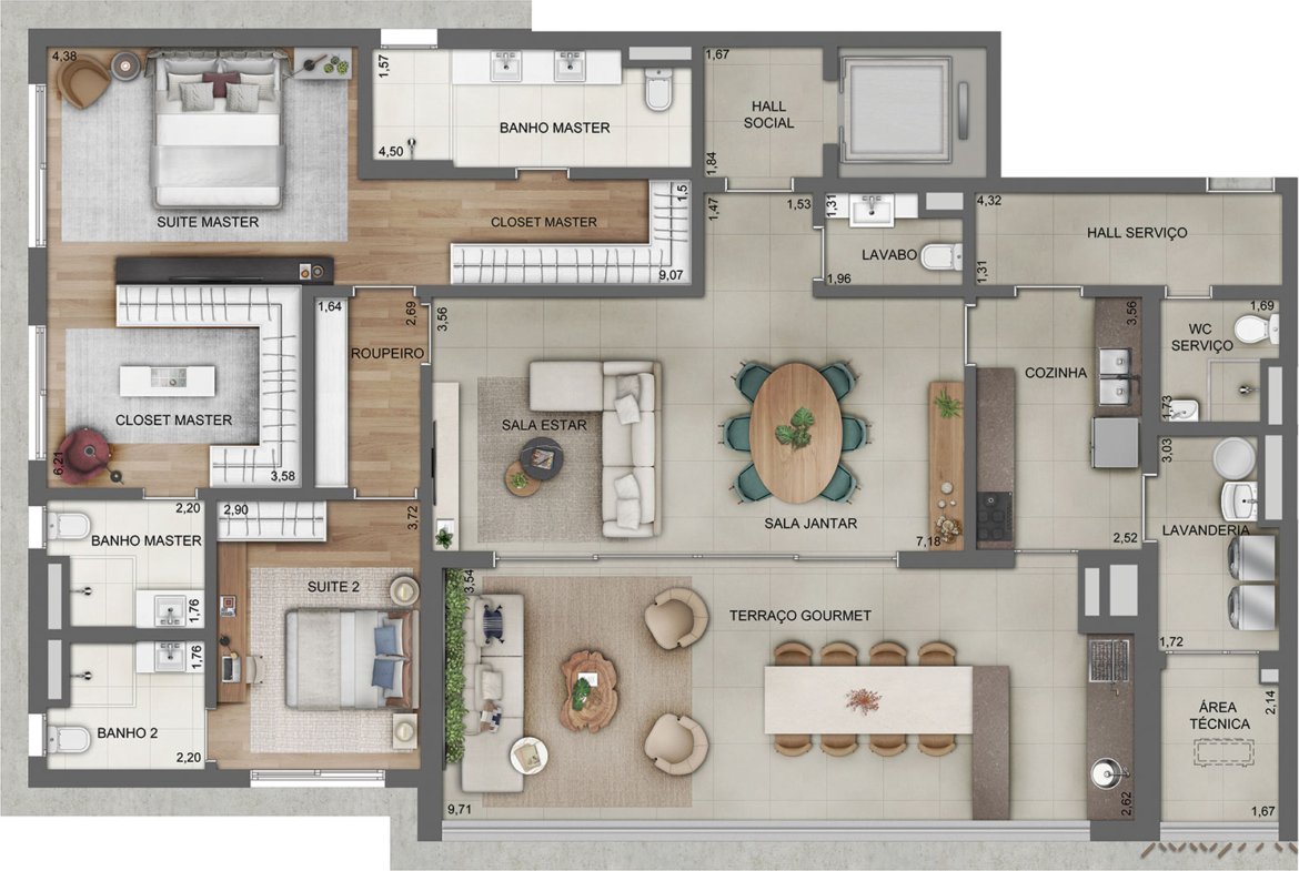 Apartamento Lindenberg Alto de Pinheiros – EZTEC
