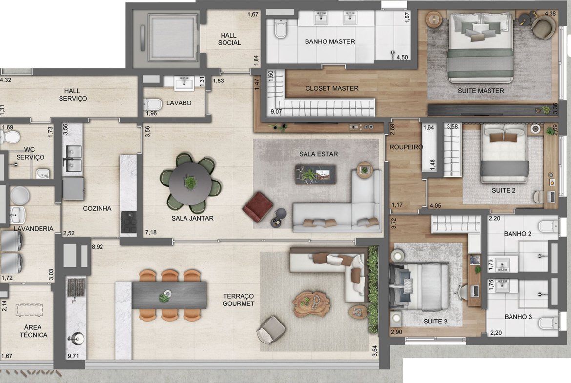 Apartamento Lindenberg Alto de Pinheiros – EZTEC