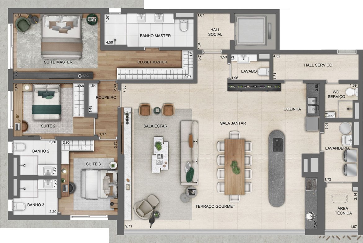 Apartamento Lindenberg Alto de Pinheiros – EZTEC