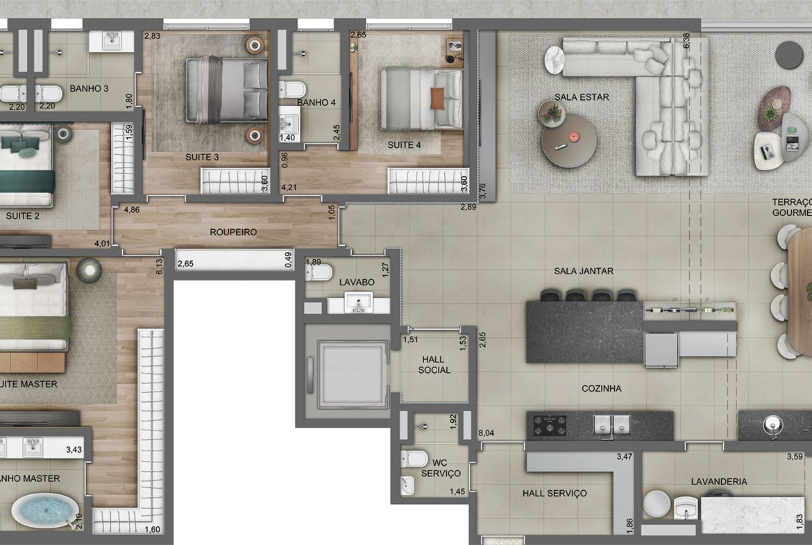 Apartamento Lindenberg Alto de Pinheiros – EZTEC