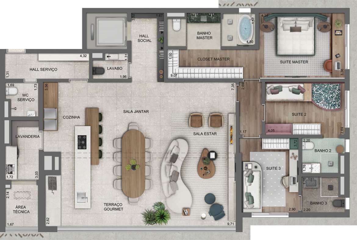 Apartamento Lindenberg Alto de Pinheiros – EZTEC