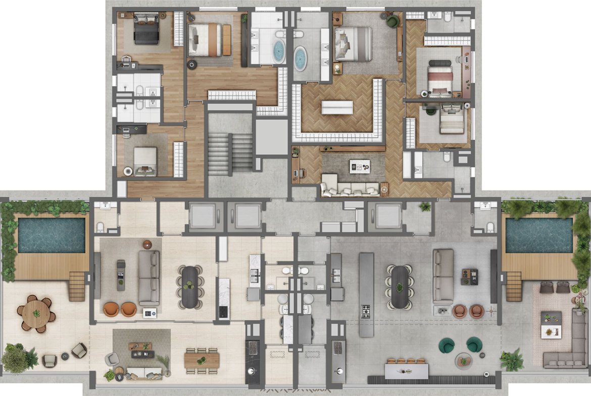 Apartamento Lindenberg Alto de Pinheiros – EZTEC