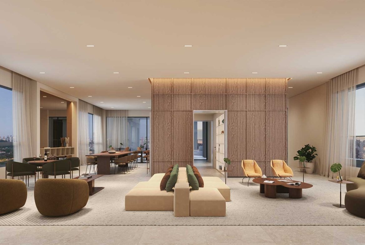 Apartamento Metropolitan by Lindenberg Santo Amaro – EZTEC