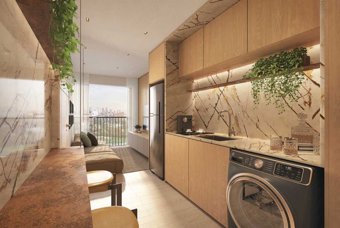 Apartamento Metropolitan by Lindenberg Santo Amaro – EZTEC